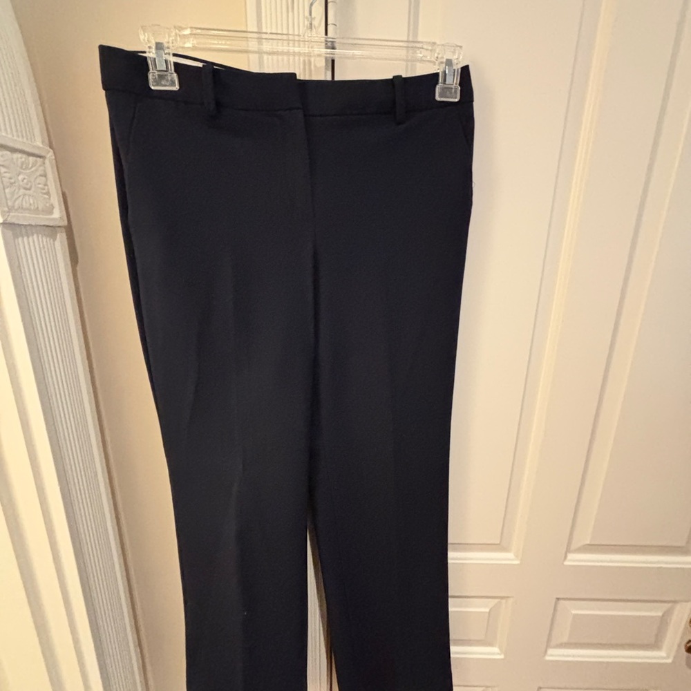 Talbots Classic Navy Blue Straight Leg Pants